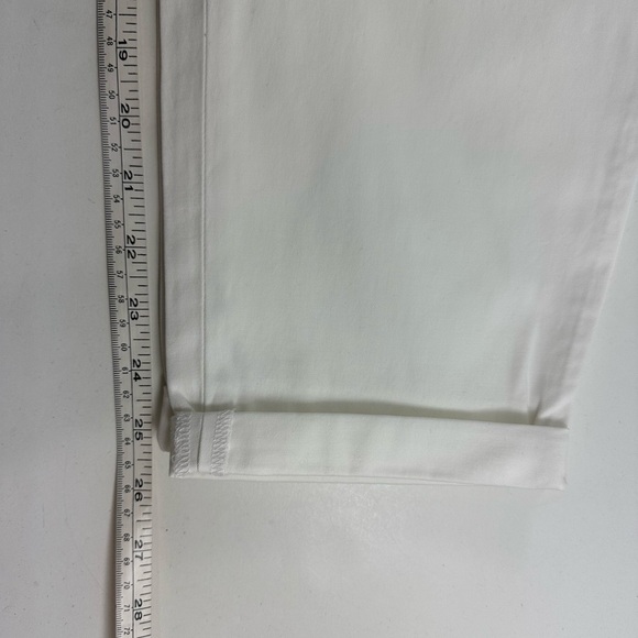 NWT Talbots Girlfriend Relaxed Chinos Size 12 Supersoft Ankle Length - Picture 8 of 9